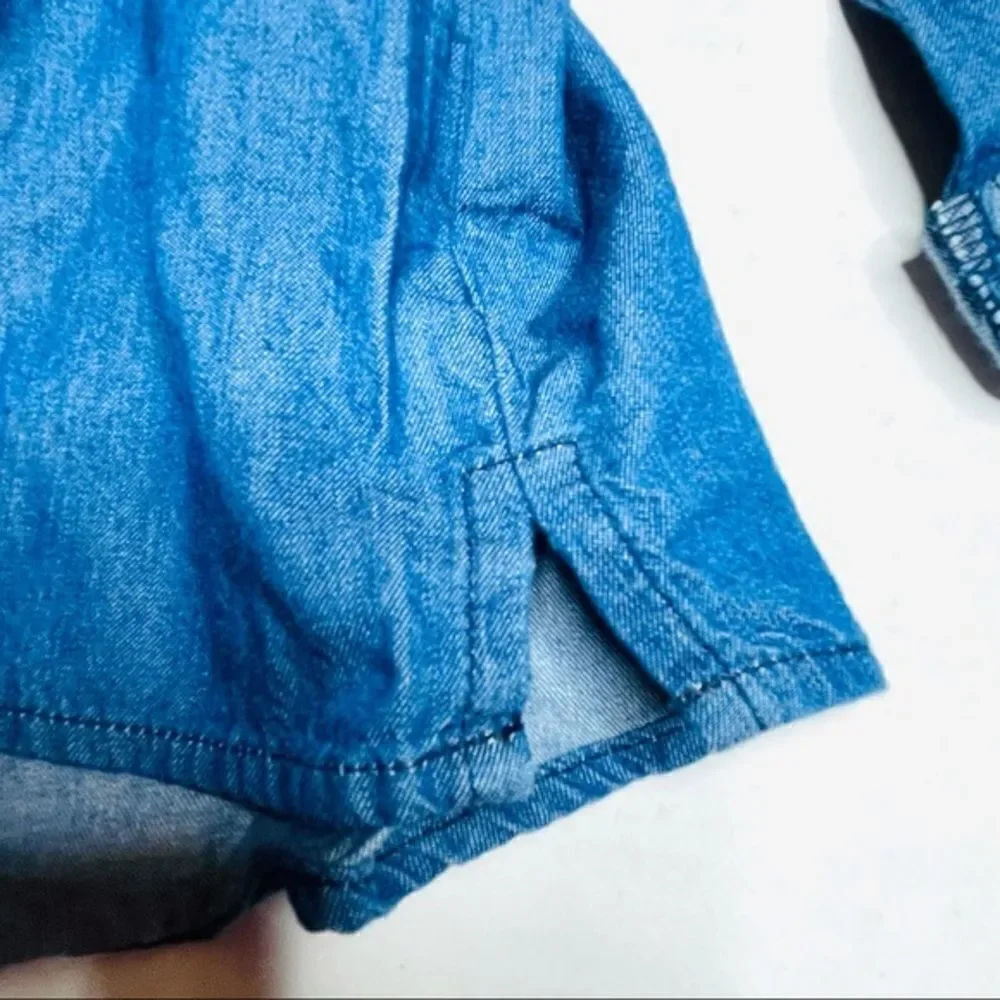 𝅺joe Fresh NWOT Chambray Button Down Toddler Shirt